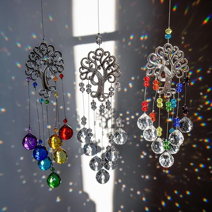 TUOKING 3 Pcs Crystal Suncatchers - Image 3