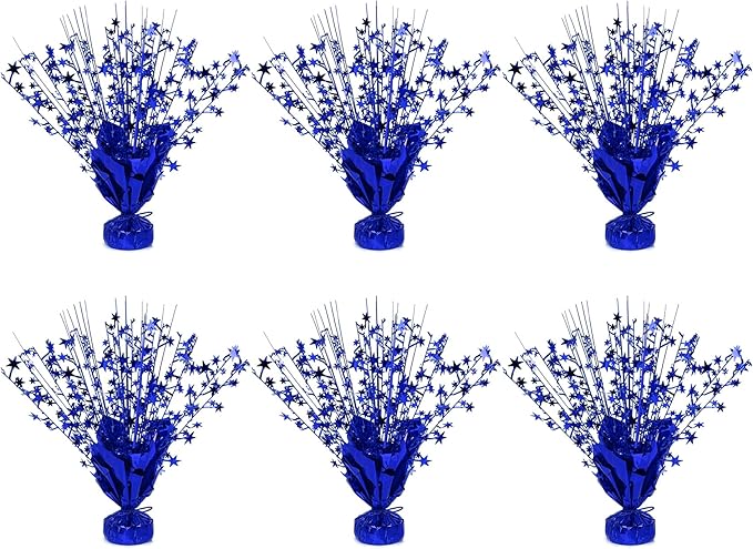 6 Pack Star Table Centerpieces for Party, Birthday Table Decorations for Kids by Unknown
