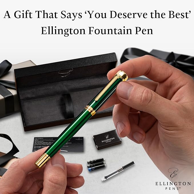 Ellington Pens Luxury Fountain Pen Set- Fountain Pens - Image 3