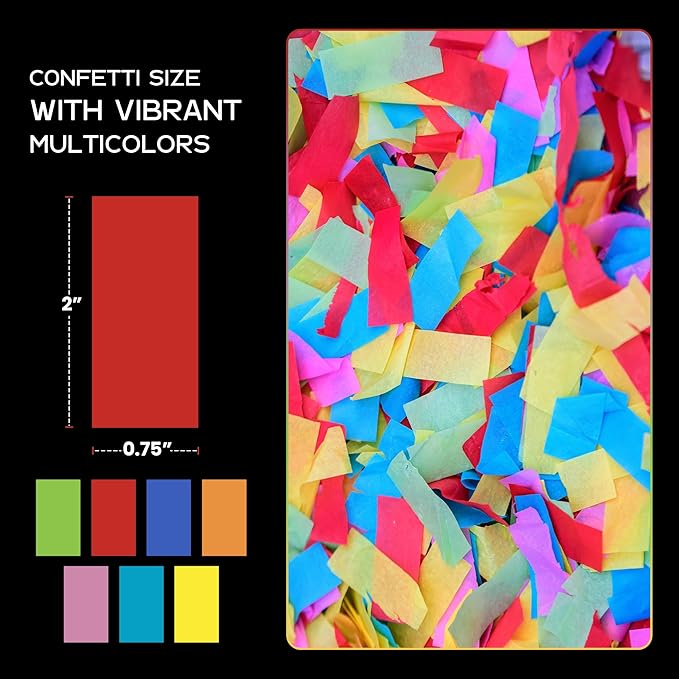 Ultimate Confetti, Concerts and Weddings - 20 lb - Image 4
