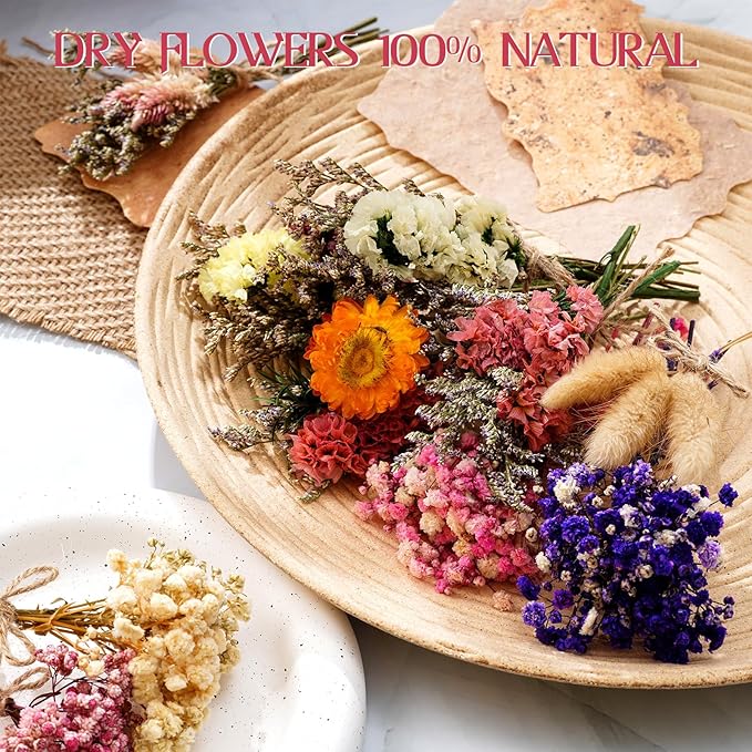 10/12/24/36 Pack Mini Dried Flowers - Image 3