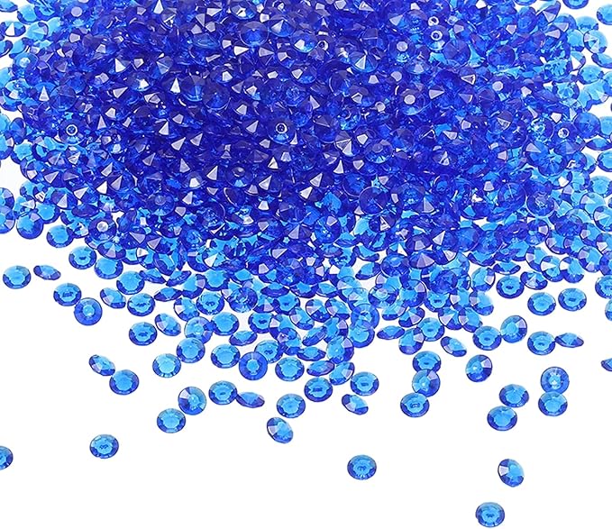 PATIKIL 4000 Pcs Wedding Table Scatter Confetti Crystals 6mm Acrylic Diamonds by PATIKIL