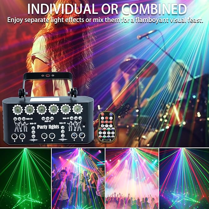 Wuzstar 27-Eye Party DJ Light - Image 9