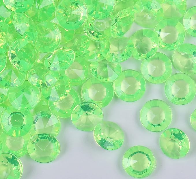 1000pcs Platic Acrylic Gems Fake Acrylic Diamonds Vase Filler Beads Faux by WelcometoGintoaria
