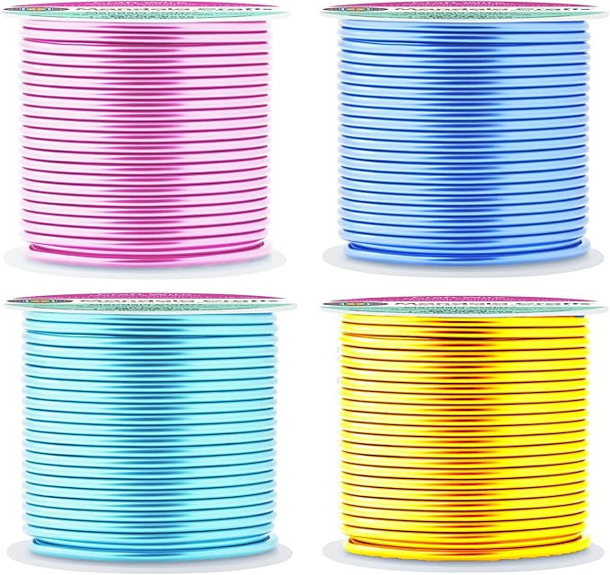 Mandala Crafts 13 Gauge Anodized Aluminum Craft Wire by MandalaCrafts