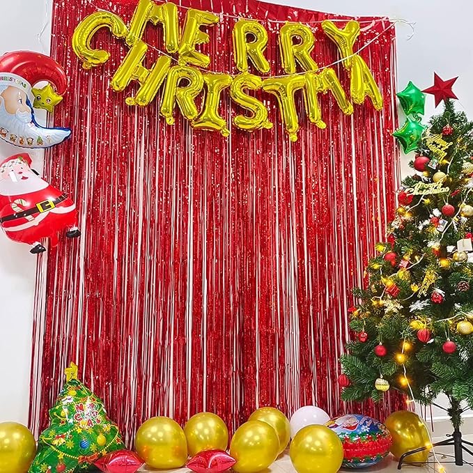 Foil Fringe Curtain Party Decorations - Image 7
