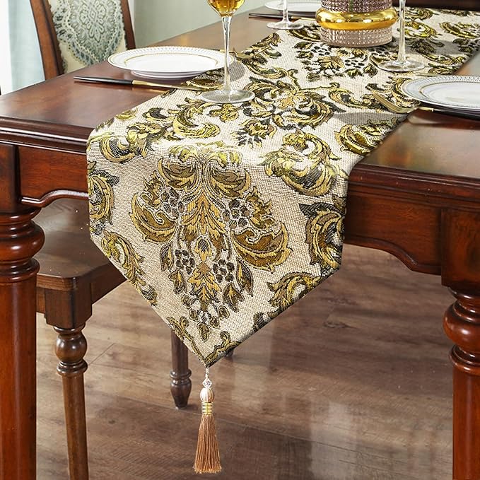 Vintage Table Runners 72 inches Long by HeMiaor