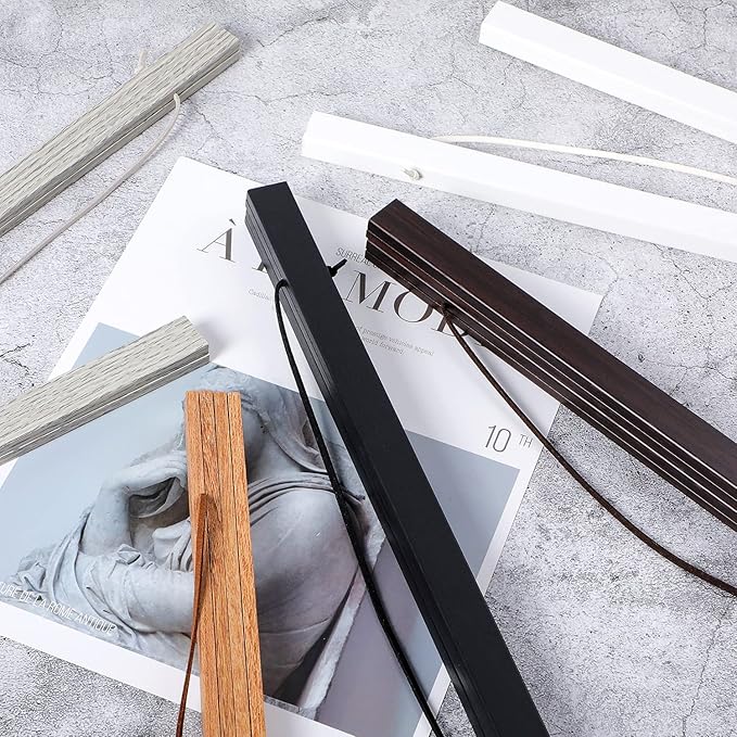 15x21 15x23 15x30 Poster Frame, Magnetic Light Wood Frame Hanger - Image 2