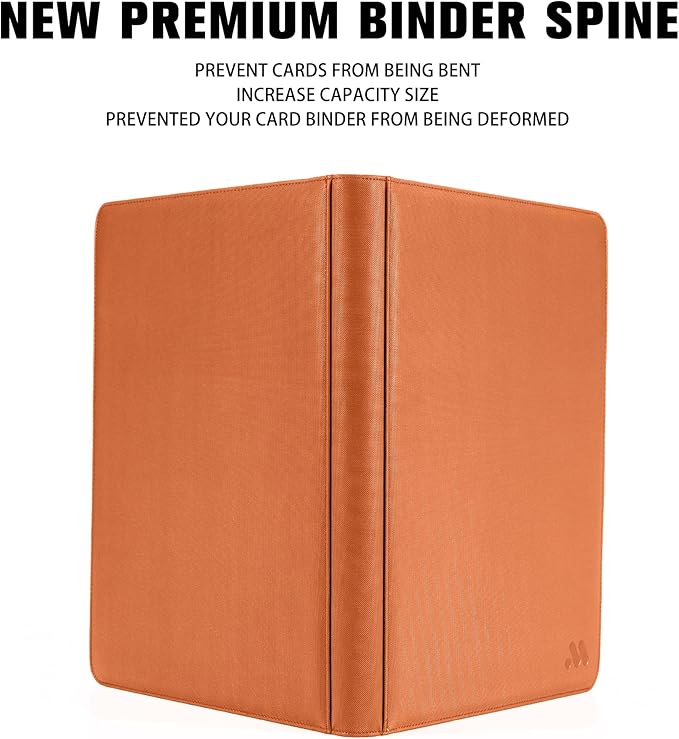 Premium 1000+ Pockets Card Binder, 16 Pockets Card Binder Ringless Side Loading - Image 7