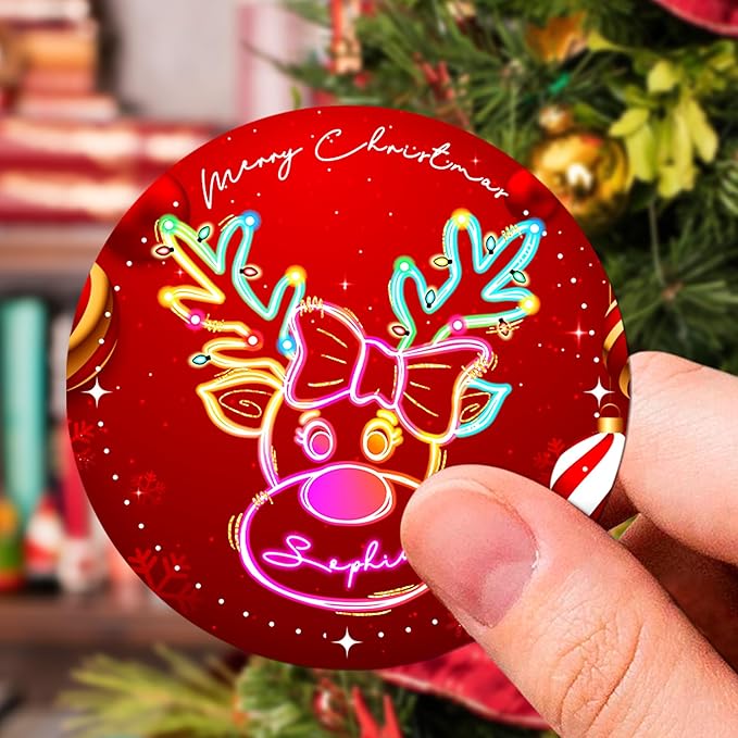 Personalized Christmas Stickers - Image 3