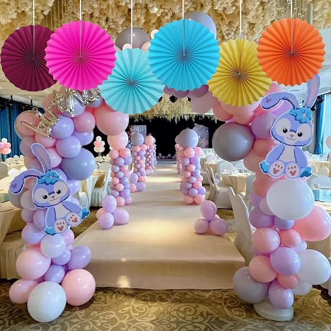 BARTHEW Red Party Decorations, Paper Decorations - Image 7