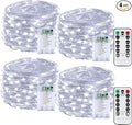 4 Pack 60LED Battery Operated Fairy Lights by BOSSERN