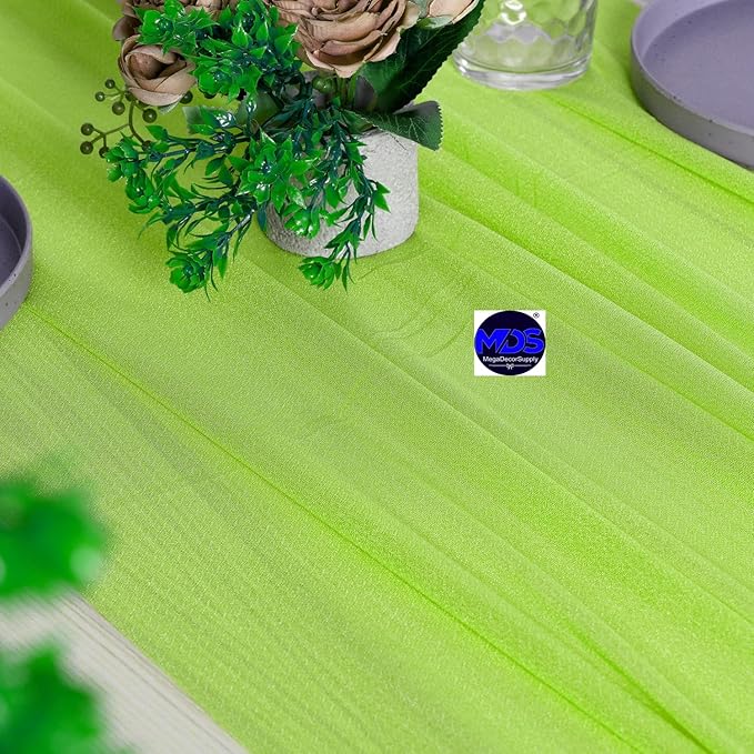 MDS Halloween Chiffon Table Runner - Image 5