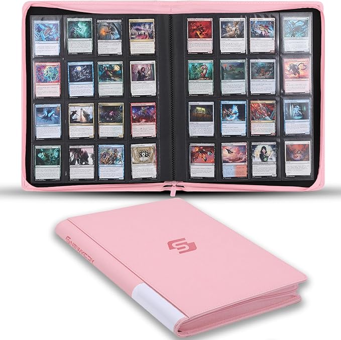Snekdy premium 1024-pocket trading card binder, 16-pocket cards album, by Unknown
