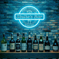 Custom Bar Neon Sign for Wall Decor, Personalized Cocktail Beer LED Light Up by MiMaikNeonSign