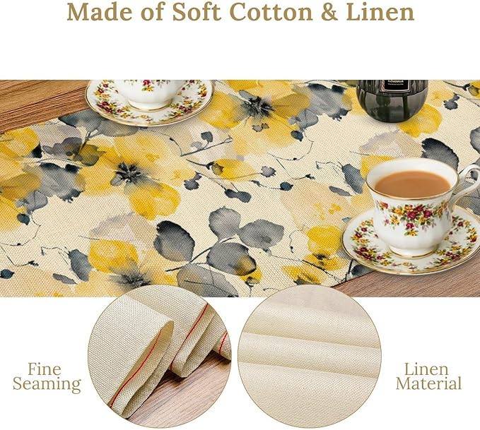 Floral Table Runner - Image 5