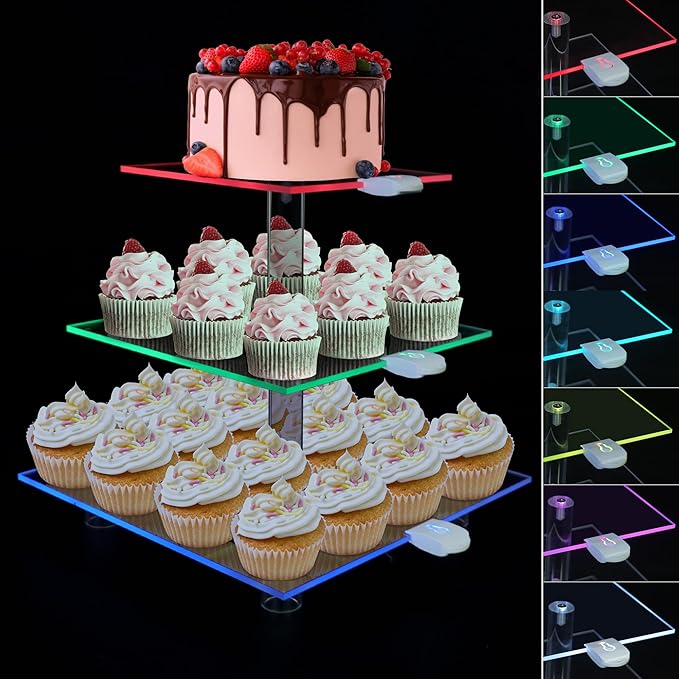 Cupcake Stand for 24 Cupcakes, 3 Tier Cupcake Holder by Pleasedontforgetthemhere%EF%BC%81