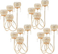 4 Arms Crystal Candelabra Tealight Holder by kehail