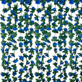 8Pcs 63Ft Royal Blue Rose Garland, Fake Rose Hanging Flowers, Artificial Flower by Tisspoms