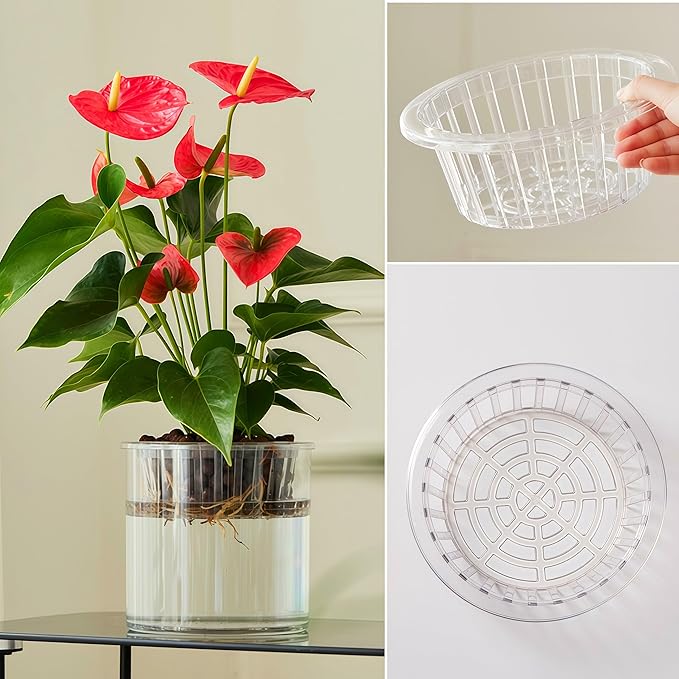 3 Acrylic Cylinder Clear Vase, Extra Large Unbreakable Plastic Flower Vases - Image 8