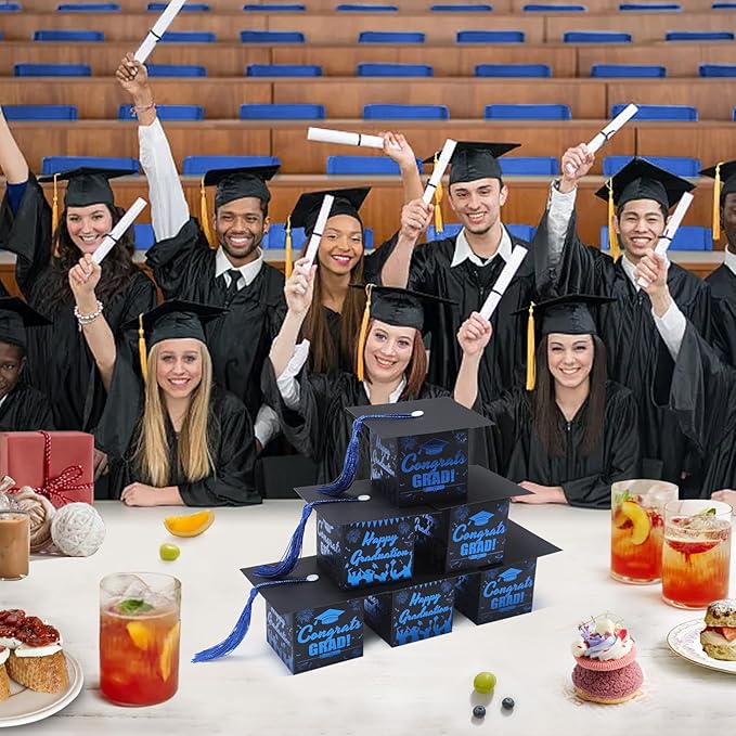 COTOPHER 36 Pack Mini Graduation Cap Gift Boxes - Image 5