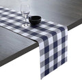 Native Fab Buffalo Check Table Runner, 100% Cotton, 13x108 Inches, Rustic by NativeFab