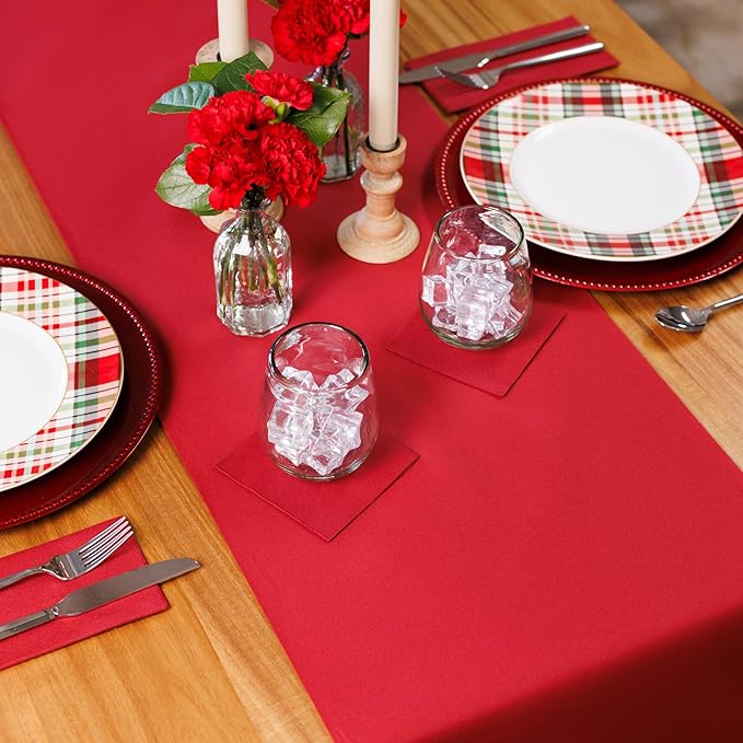 American Homestead Paper Table Runner Roll - 78 ft. Disposable Linen-Like Table - Image 2