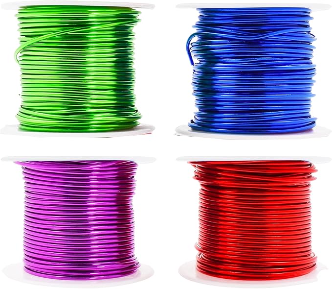 Mandala Crafts 14 Gauge Anodized Aluminum Craft Wire by MandalaCrafts