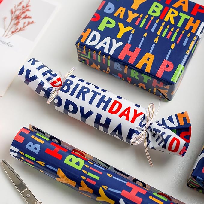 Birthday Wrapping Paper Roll - Image 7
