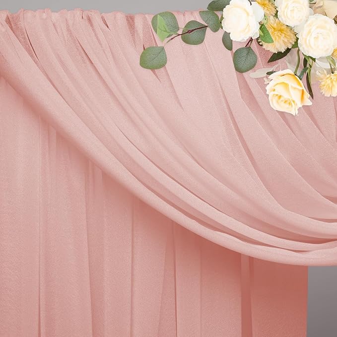 Wokceer Wedding Arch Draping Fabric 28.7" x 20FT - Image 4