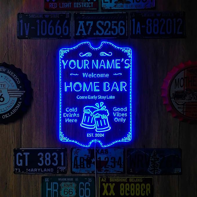 ADVPRO Personalized Your Name Home Bar RGB Dynamic Glam LED Sign - Image 3