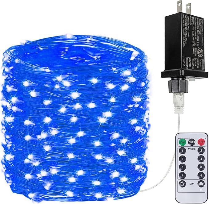 66Ft 200LED Fairy Lights Plug in, Waterproof String Lights Outdoor and Indoor 8 by BHCLIGHT