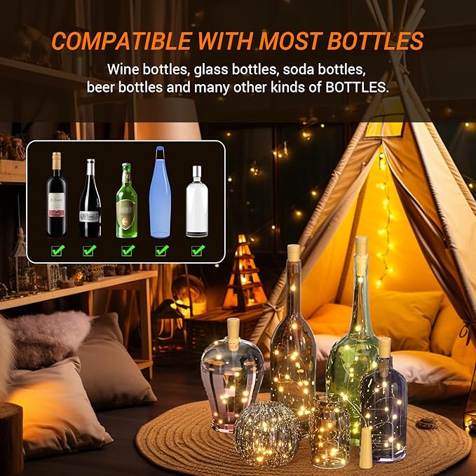 PChero Wine Bottle Cork Lights - Image 6