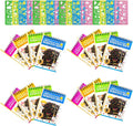 Soumore 16 Pack Scratch Notebooks, Rainbow Scratch Note Combo Art Set, Magic by Moloevio