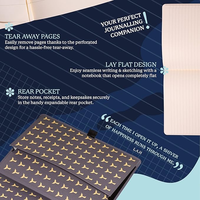 Dingbats A5 Wildlife Dotted Notebook Journal - Image 5