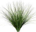 8PCS 17.3" Fake Plants Artificial Wheat Grass Greenery Plastic Plants Fake by UqueetenLtd