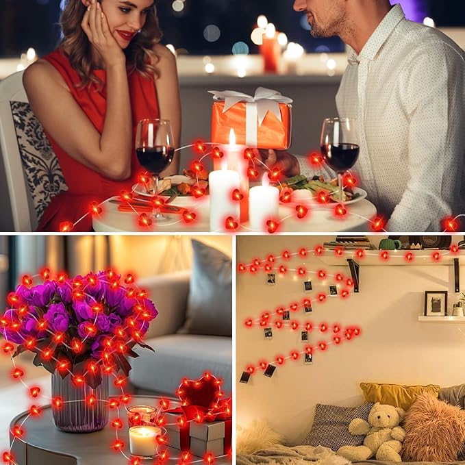 Fairy Lights 7Ft 20 LED Twinkle String Lights Battery Operated Waterproof - Image 4