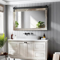 COGOOD Farmhouse Barn Door Mirror by COGOOD