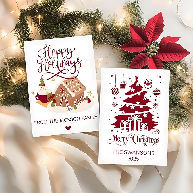 Custom Merry Christmas Cards - Image 5