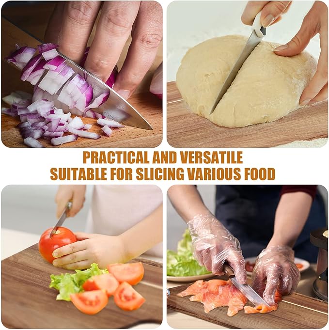 Patelai 12 Packs Wooden Cutting Board Set - Image 4