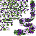 Floweroyal 6 Pack Artificial Flower Garlands 7.9FT Fake Rose Vines Silk Flowers by FloweroyalCrafts