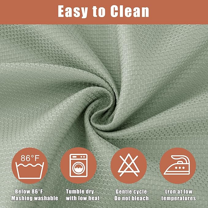 Fitable Textured Table Cloth for Rectangle, 2 Pack - Image 9