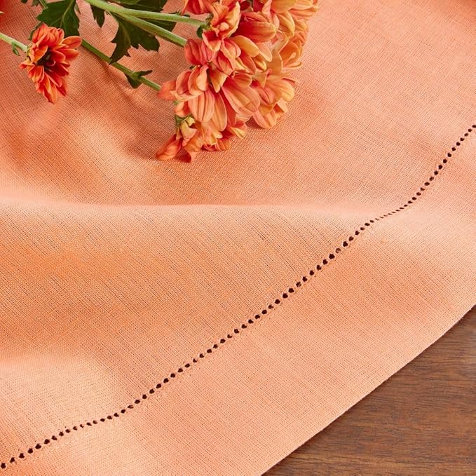 Solino Home Linen Tablecloth for Rectangle Tables 60 x 120 Inch - Image 3