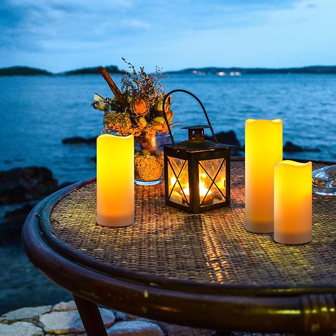 Da by Waterproof Outdoor Flameless LED Battery Candles, 12 High-Temperature - Image 5