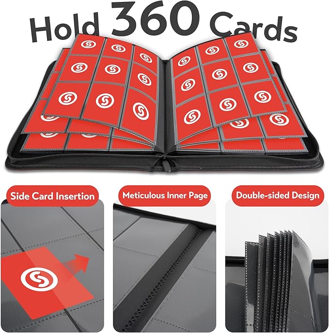 Card Binder 9 Pocket for 360 Cards - Image 4