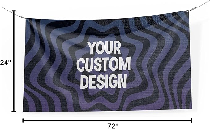 Custom Banner Large By Dreamcontroller | Personalize Polyester Wall Hanging - Image 9