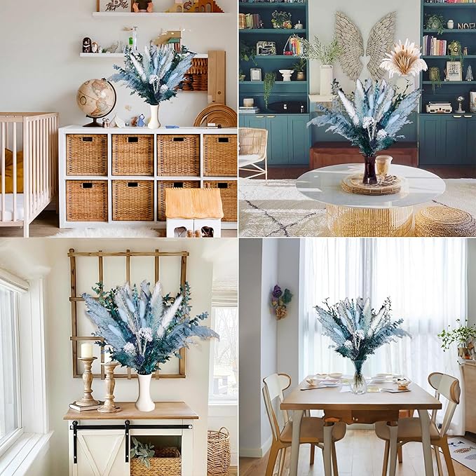Pampas Grass Decor Dried Flowers - Image 4
