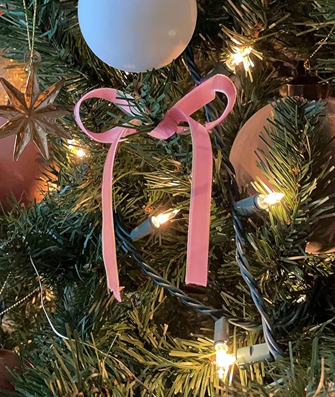 Pink Velvet Ribbon 1'' 25 Yards - Image 3