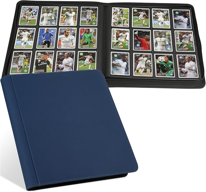 Trading Card Binder 12 Pocket, 720 Pockets Card Binders, Card Collection Binder by GERMUN