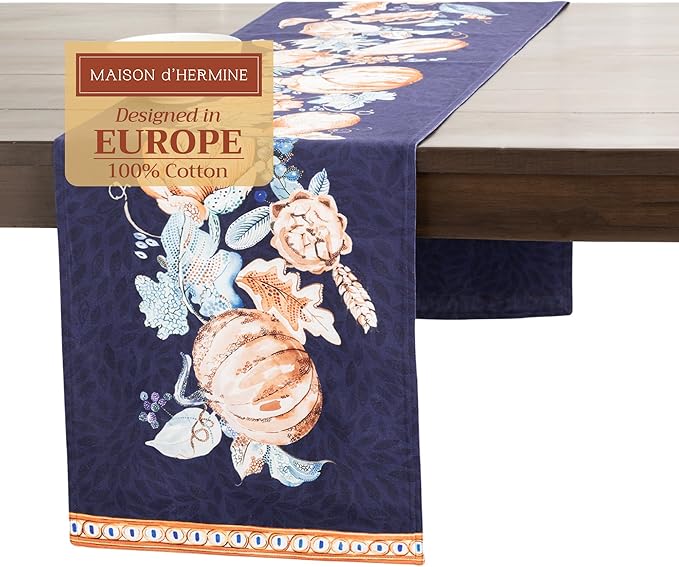 Maison d' Hermine Table Runner 100% Cotton Double Layer Table Runners 72 inches by MaisondHermine